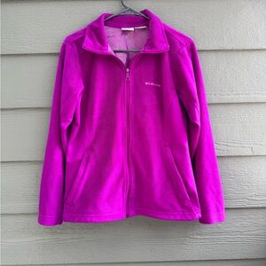 Columbia woman Fleece Jacket - Vibrant Purple